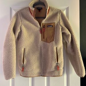 Sherpa Patagonia Zip Up Jacket